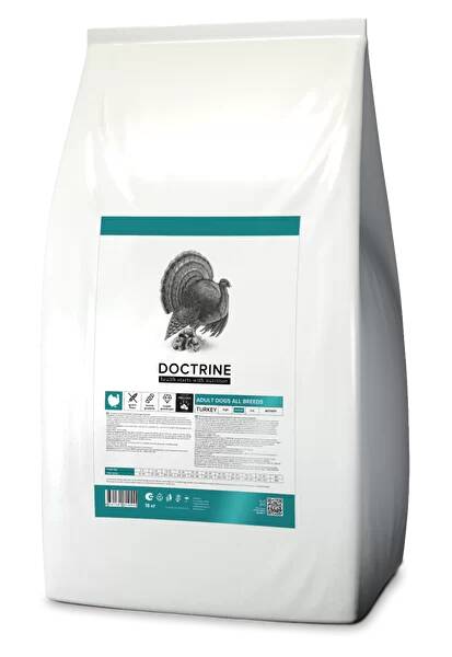 Doctrine (Доктрин) сухой корм беззерновой с индейкой для щенков всех пород 18 кг
